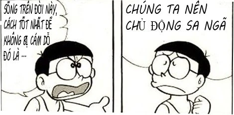 Cười vỡ bụng với ảnh chế Đô-rê-mon (3)