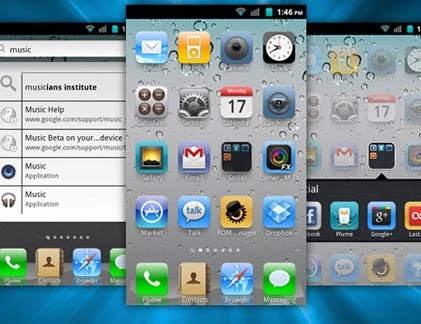 Những điều iOS 7 cần học gì từ Android?