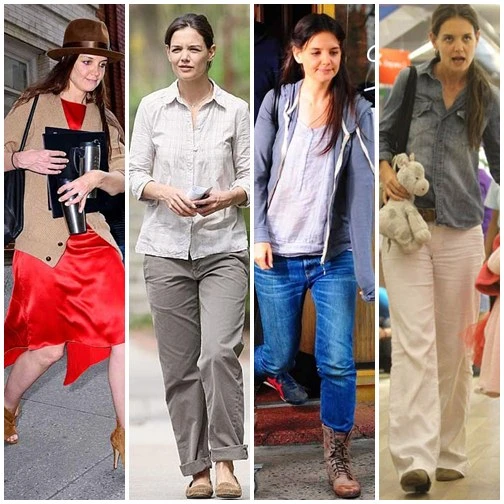 Katie Holmes - sao hạng A lôi thôi nhất Hollywood