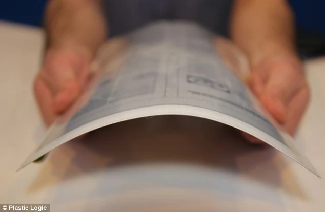 Ra mắt màn hình mỏng như tờ giấy