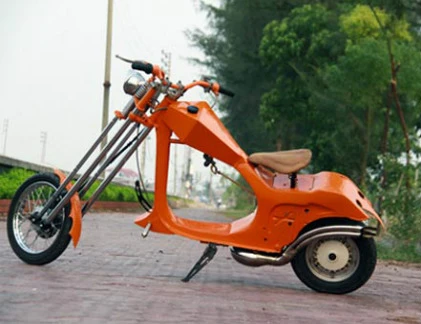 Siêu phẩm mô tô “độ” độc nhất vô nhị Việt Nam