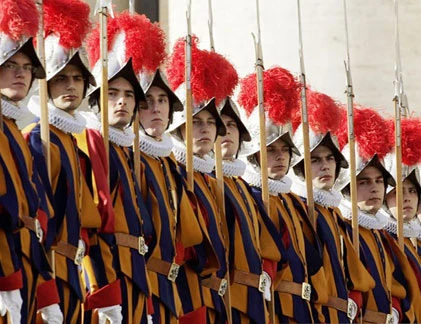 Giải mật đội cận vệ Thụy Sĩ bảo vệ giáo hoàng