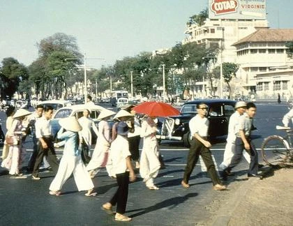 Ảnh màu hiếm và đẹp về Sài Gòn năm 1956