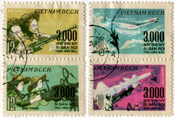 Ảnh hiếm: Những con tem quý thời kháng chiến chống Mỹ