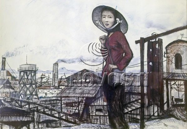 VN thời chiến trong tranh họa sĩ nổi tiếng Liên Xô