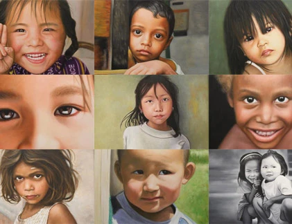 Trẻ em Việt giữa những khuôn mặt châu Á ngộ nghĩnh