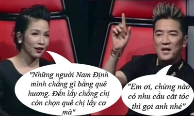 Phát ngôn “cười chảy nước mắt” của HLV The Voice 