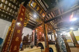 Dấu tích lịch sử ở nhà thờ diễn ra ngày húy Chánh phu nhân Nguyễn Thị Hay