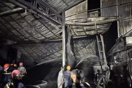 Phú Thọ khống chế dập tắt vụ cháy ở công ty Đông Á