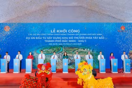 Bắc Ninh khởi công, khánh thành loạt dự án chào mừng lên thành phố