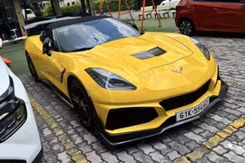 Tận thấy Chevrolet Corvette C7 độ ZR1 của đại gia Bình Dương