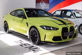 "Soi" BMW M4 Competition Coupe 2025 từ 5,4 tỷ tại Malaysia