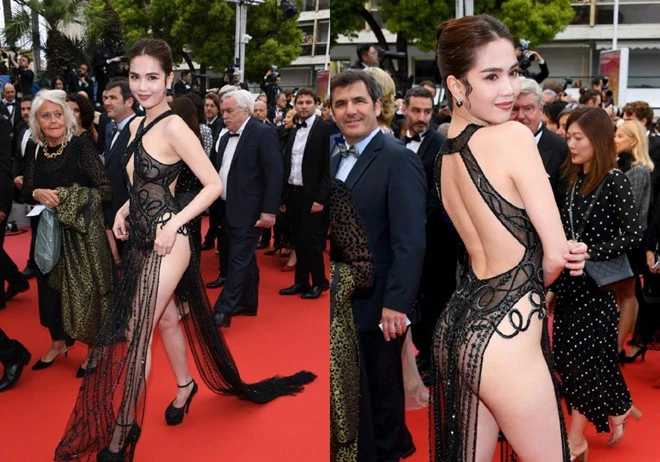 Những pha “lộ hàng” hớ hênh trên thảm đỏ Cannes