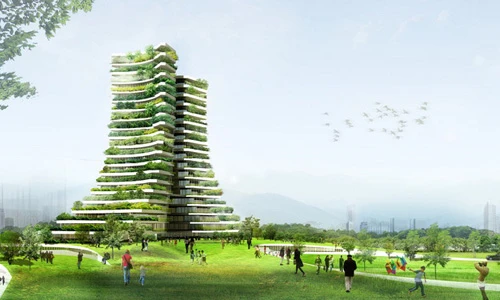 Dự án văn phòng xanh cực độc ở Bắc Ninh xuất hiện trên báo ngoại