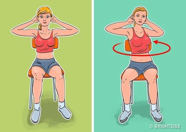 Bài tập với ghế đốt cháy mỡ bụng cực nhanh 