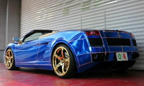 Lamborghini Gallardo Spyder mạ vàng đẹp ngỡ ngàng 