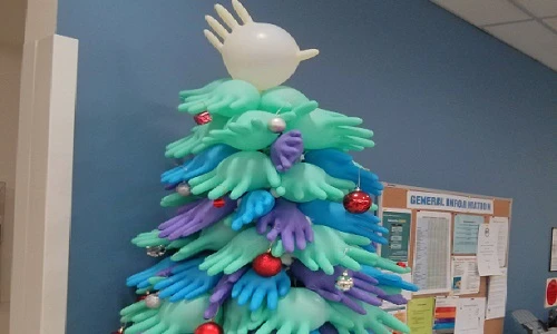 Muôn kiểu thiết kế cây thông noel ngộ nghĩnh