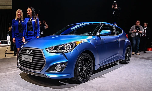 Ảnh thực tế mĩ miều của Hyundai Veloster 2016