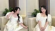 Trúc Anh (Mắt biếc) tự tin khoe vẻ mũm mĩm rạng ngời