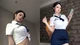 YuGi Kiều Oanh "chơi lớn" với màn cosplay thành tiếp viên hàng không