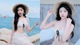 Ngắm Quỳnh Trương "cân đẹp" bikini ren trắng hút hồn netizen