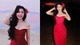Con gái Quyền Linh diện váy ôm sát đỏ huyền bí khoe dáng