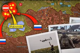 Các tuyến tiếp tế chính của Ukraine ở Pokrovsk đã bị cắt đứt