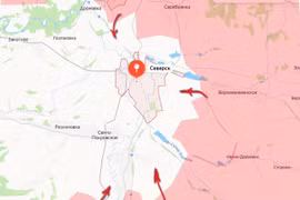 Lần đầu tiên quân đội Nga tiến về thành phố Siversk từ 3 hướng