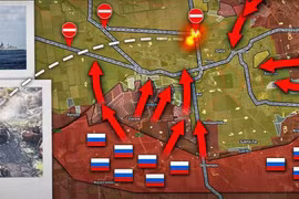 Trong những ngày qua, quân đội Nga (RFAF) liên tục tấn công thành phố Pokrovsk từ ba hướng; họ đã kiểm soát được một số tòa nhà ở phía nam thành phố, đặc biệt là các tòa nhà cao tầng. Khi RFAF chiếm được khu vực này, quân đội Ukraine (AFU) sẽ mất đi điểm hỗ trợ trên hướng này. Tuyến đường tiếp tế phía sau thành phố Pokrovsk có thể sẽ bị RFAF cắt đứt trực tiếp.