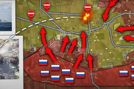 Trong những ngày qua, quân đội Nga (RFAF) liên tục tấn công thành phố Pokrovsk từ ba hướng; họ đã kiểm soát được một số tòa nhà ở phía nam thành phố, đặc biệt là các tòa nhà cao tầng. Khi RFAF chiếm được khu vực này, quân đội Ukraine (AFU) sẽ mất đi điểm hỗ trợ trên hướng này. Tuyến đường tiếp tế phía sau thành phố Pokrovsk có thể sẽ bị RFAF cắt đứt trực tiếp.