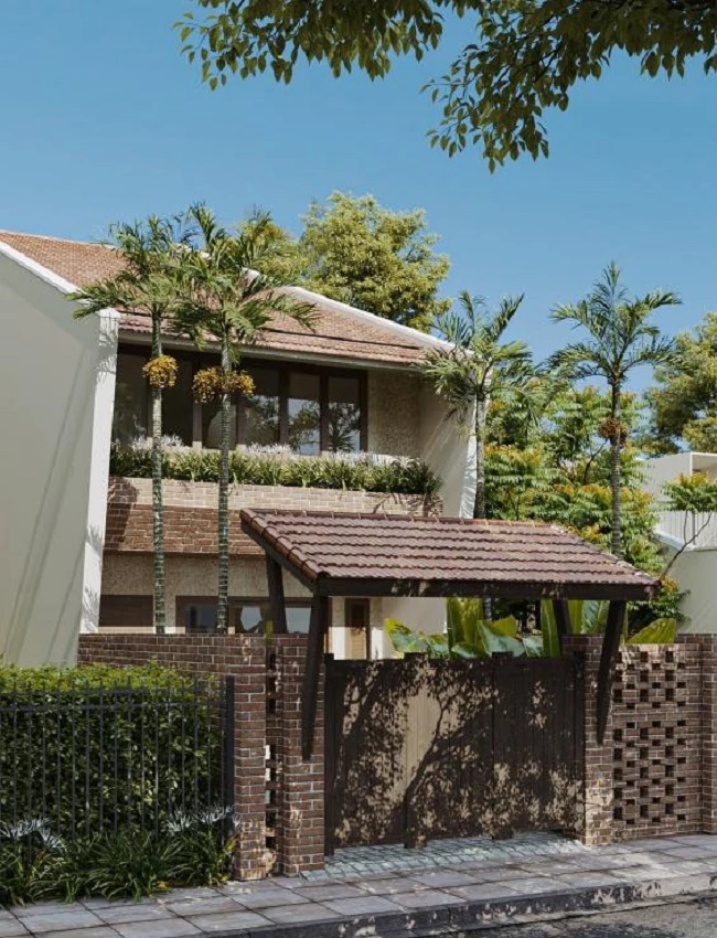 Trầm trồ ngôi nhà “hoài cổ” mà chàng kỹ sư xây tặng bố mẹ