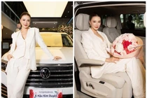 Á hậu Hoàn vũ Việt Nam Kim Duyên tậu xe sang