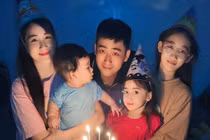 Tổ ấm hạnh phúc của diễn viên Bảo Anh bên vợ trẻ đẹp