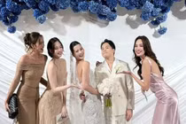 Sao Việt mặc gợi cảm, chúc mừng Á hậu Hương Ly lên xe hoa