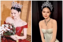 Hà Tâm Như chuộng váy áo quyến rũ sau đăng quang