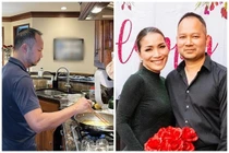 Ca sĩ Hồng Ngọc khoe chồng giỏi nấu ăn