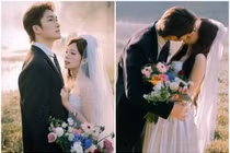 Đình Tú - Ngọc Huyền hôn đắm đuối trong bộ ảnh cưới