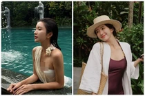 Ngọc Huyền ngày càng gợi cảm sau khi lấy cháu nghệ sĩ Chí Trung