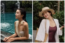 Ngọc Huyền ngày càng gợi cảm sau khi lấy cháu nghệ sĩ Chí Trung