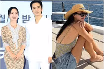 Bạn gái màn ảnh của Song Seung Hun khoe dáng nuột nà với bikini ở tuổi U60