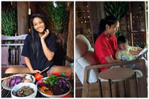 Hoa hậu H’hen Niê dưỡng thai ở quê nhà