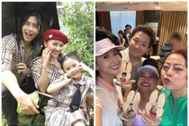Trấn Thành vui vẻ, Văn Mai Hương selfie hậu trường phim "Thỏ ơi"