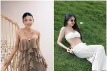 Vợ Phan Mạnh Quỳnh sở hữu vóc dáng nuột nà, chuộng váy áo gợi cảm