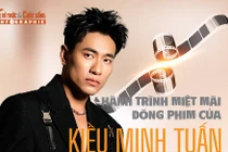 [INFOGRAPHIC] Hành trình miệt mài đóng phim của Kiều Minh Tuấn