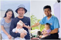 Con trai đáng yêu của diễn viên Tiết Cương