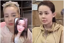 Ngỡ ngàng trước nhan sắc thời chưa dao kéo và mặt mộc của Ngân 98