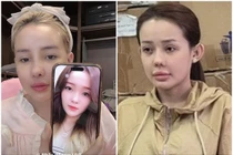 Ngỡ ngàng trước nhan sắc thời chưa dao kéo và mặt mộc của Ngân 98