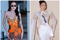 Á hậu Thu Ngân khoe vẻ gợi cảm tại Miss Intercontinental