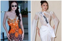 Á hậu Thu Ngân khoe vẻ gợi cảm tại Miss Intercontinental
