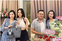 Trịnh Kim Chi đón sinh nhật bên chồng đại gia trong biệt thự